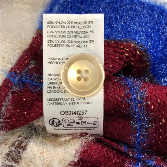 Maeve Anthropologie Short-Sleeve Fuzzy Cardigan Sweater Size S - Picture 10 of 10